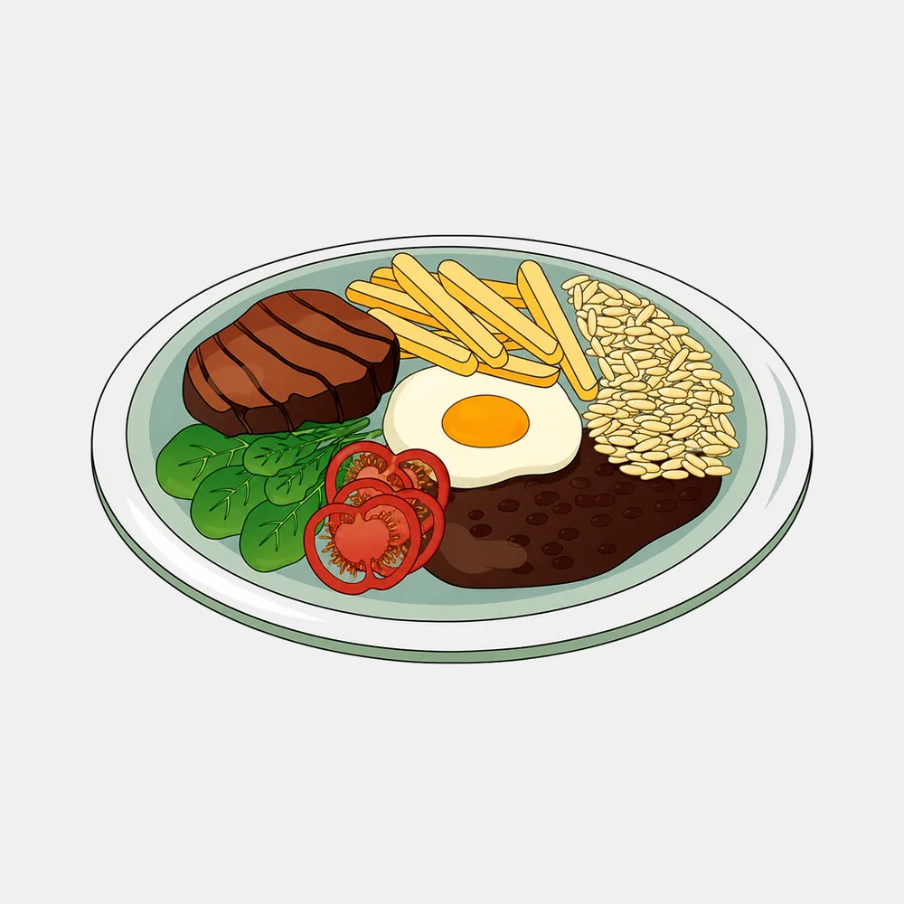 A drill weekend meal tray