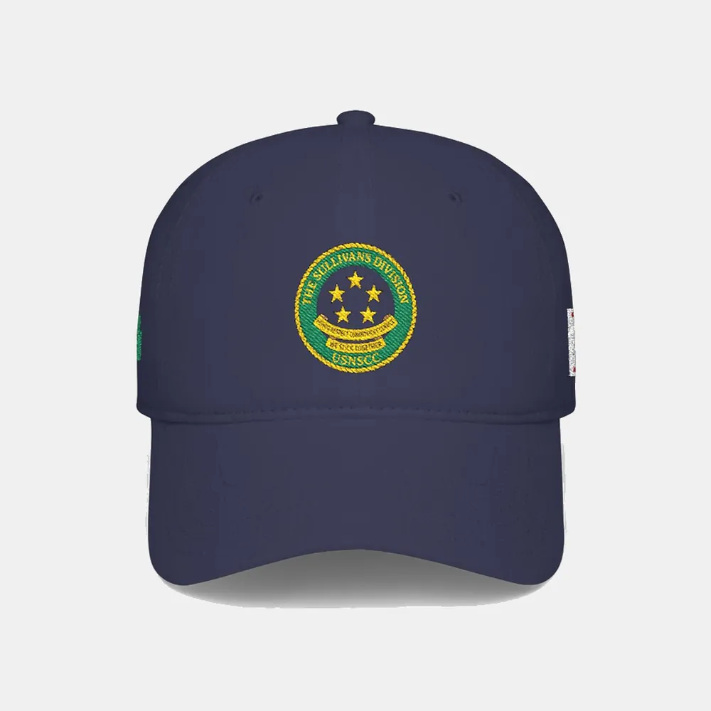 Navy Working Uniform Ball Cap Cover shown as a product mockup.