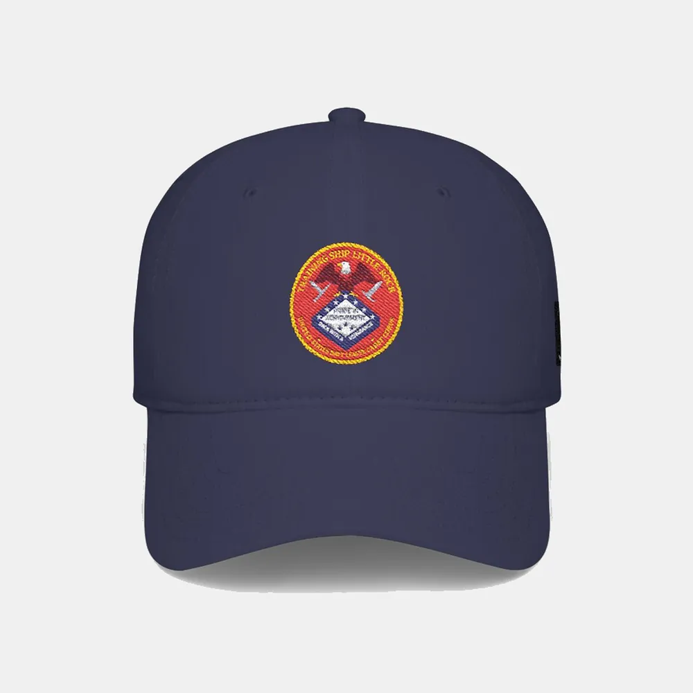 Navy Working Uniform Ball Cap Cover shown as a product mockup.